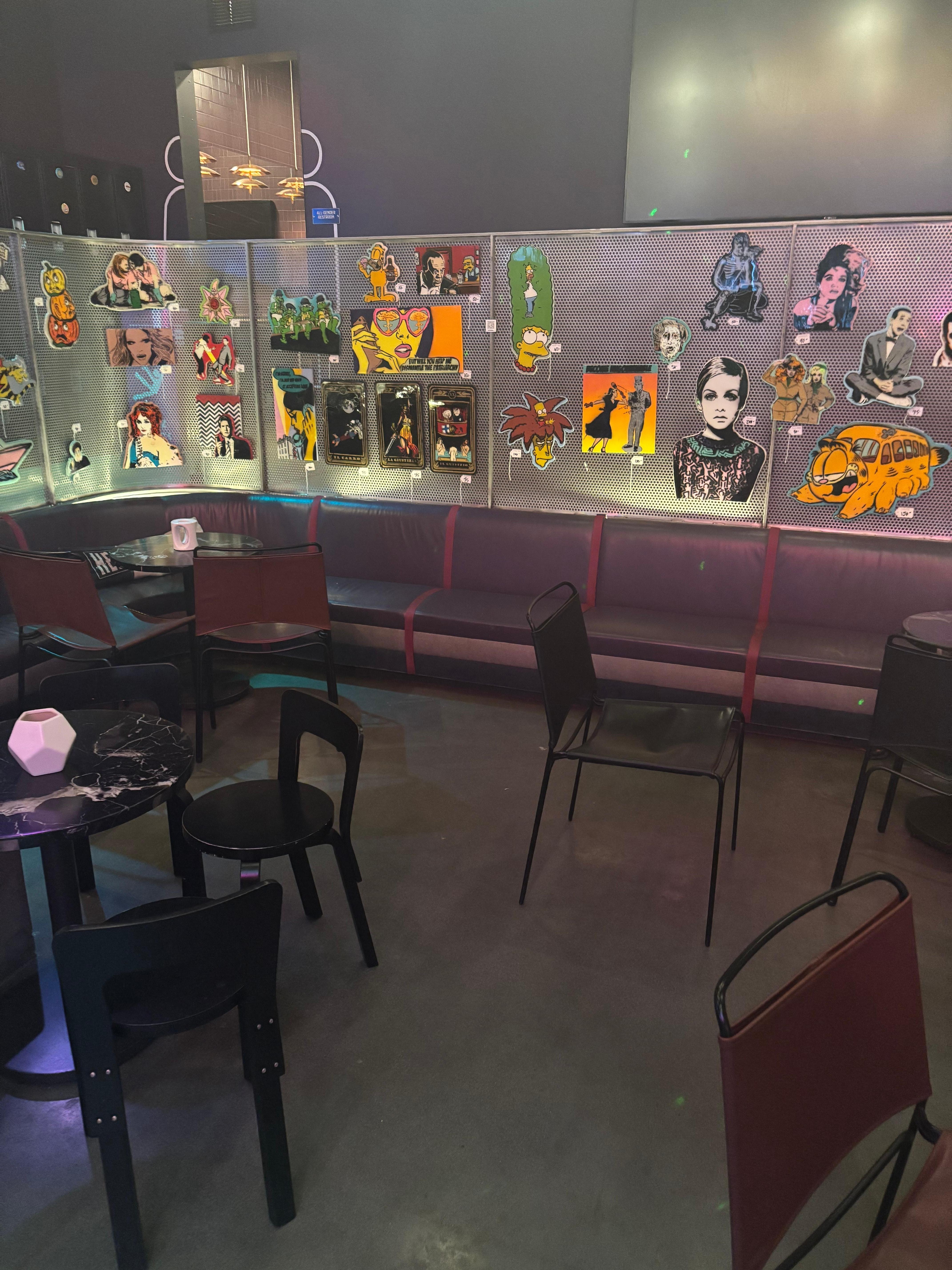 The bar