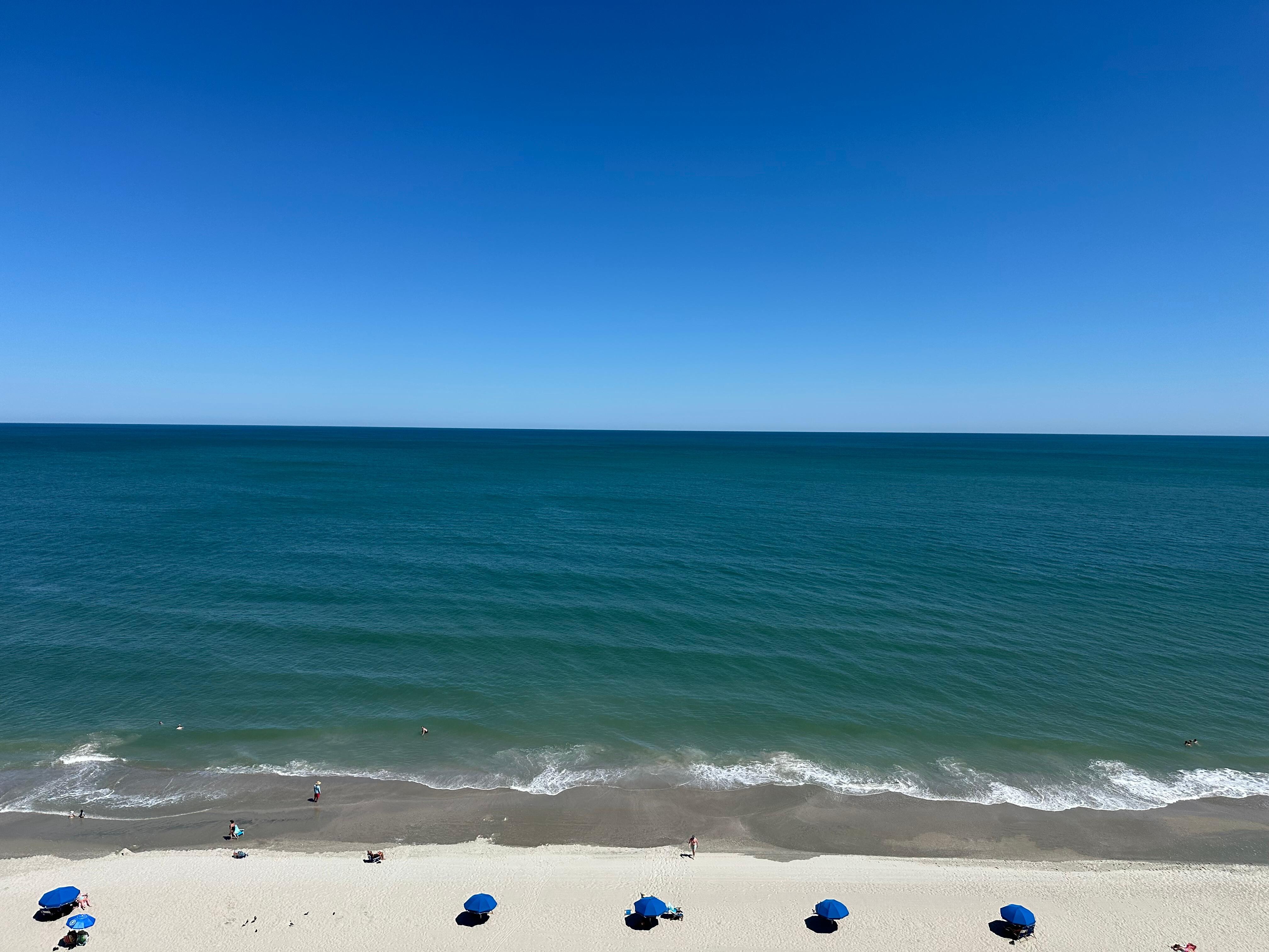 View from our 11th floor balcony
