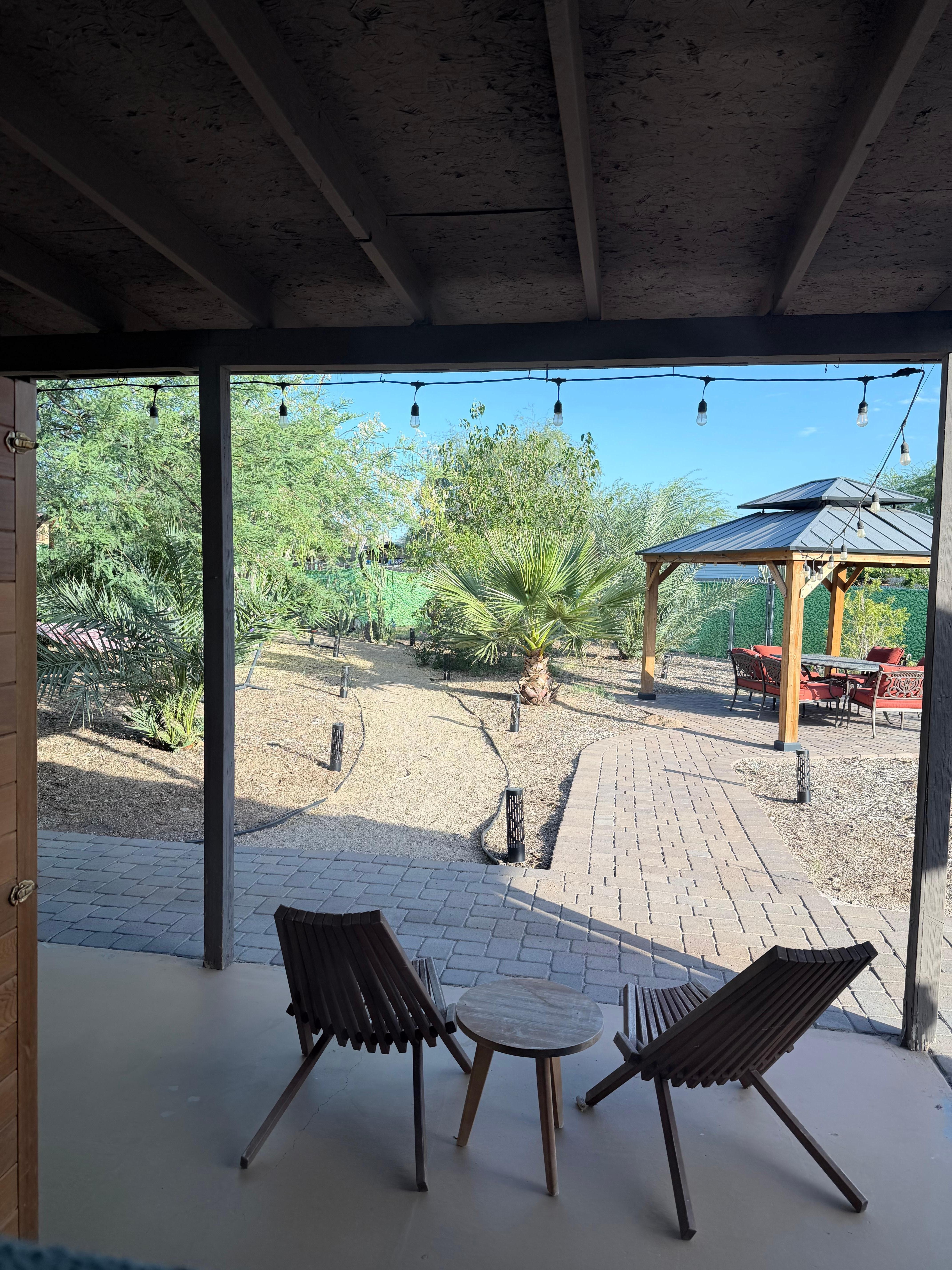 View from master suite