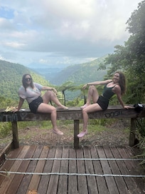 Typical tourists, excited by the views every time.