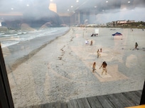 View from the pier restaurant