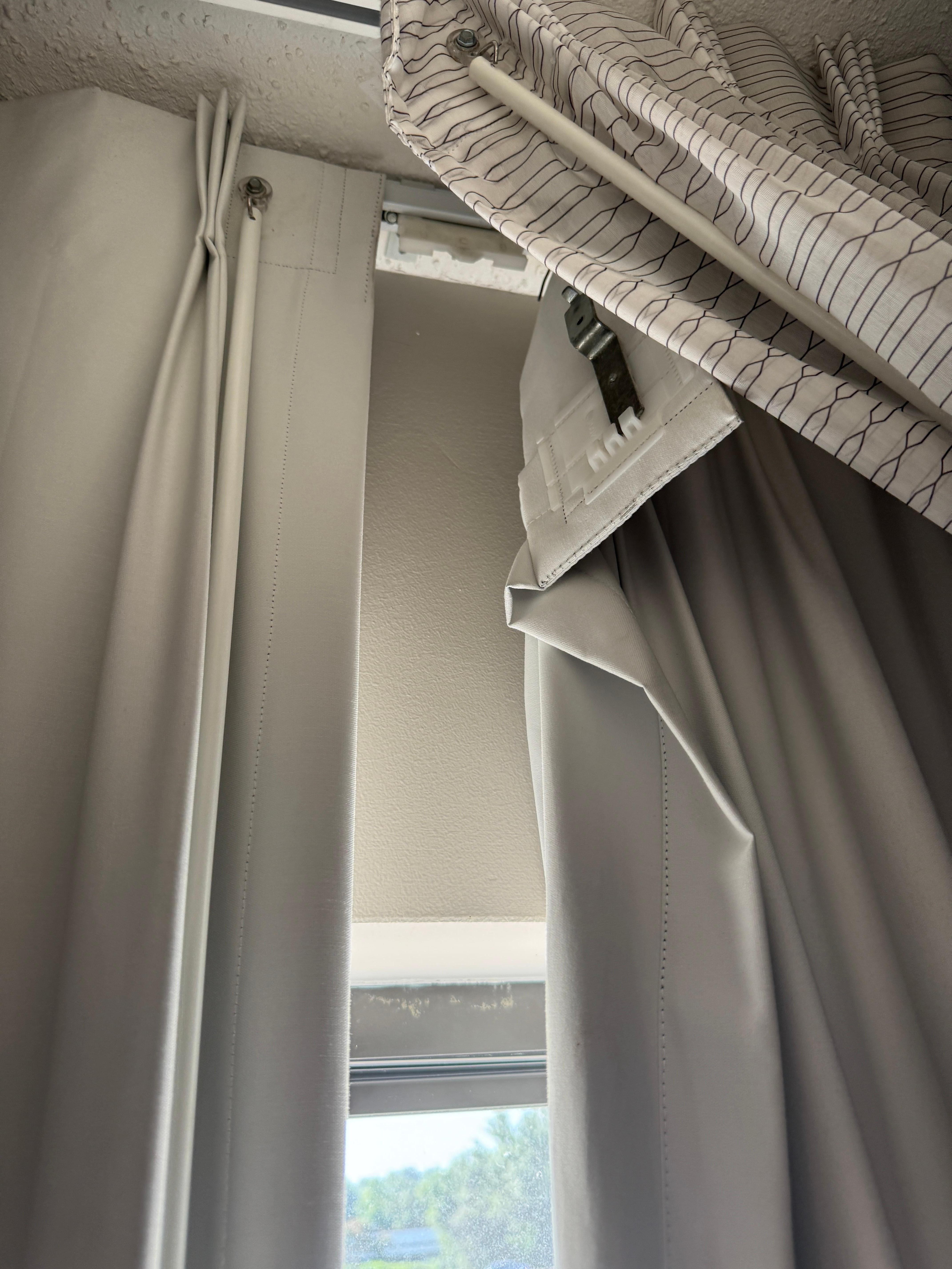 broken black out drapes