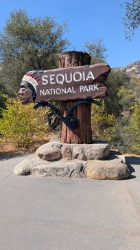 Park sign.