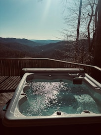 Hot tub view