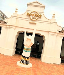 The entrance