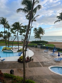 View from our balcony