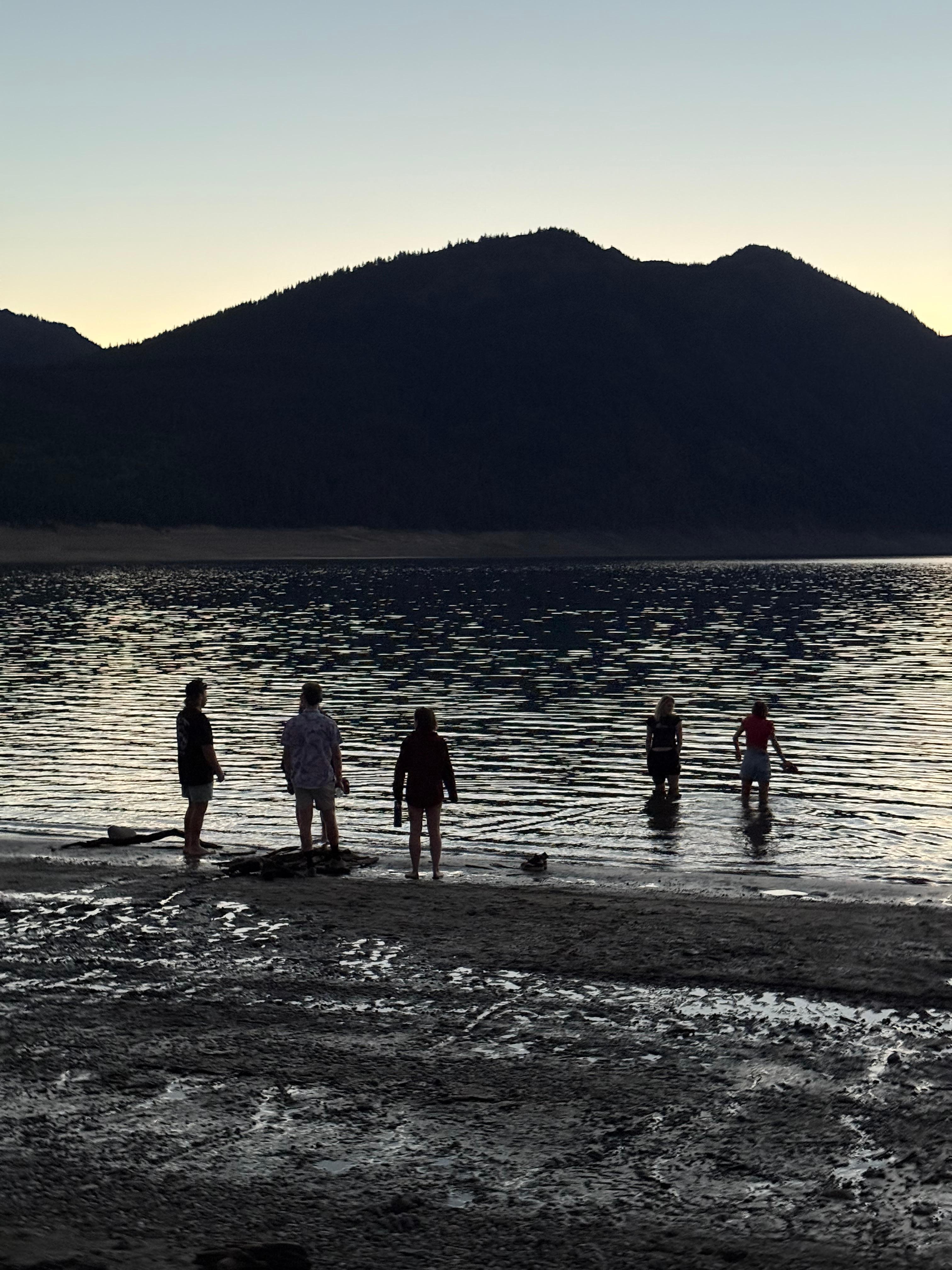Sunset at Lake Cle Elum.