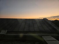 Beautiful view of the roof from my window.
