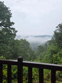 Clouds rolling in.