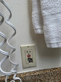 Hair dryer outlet