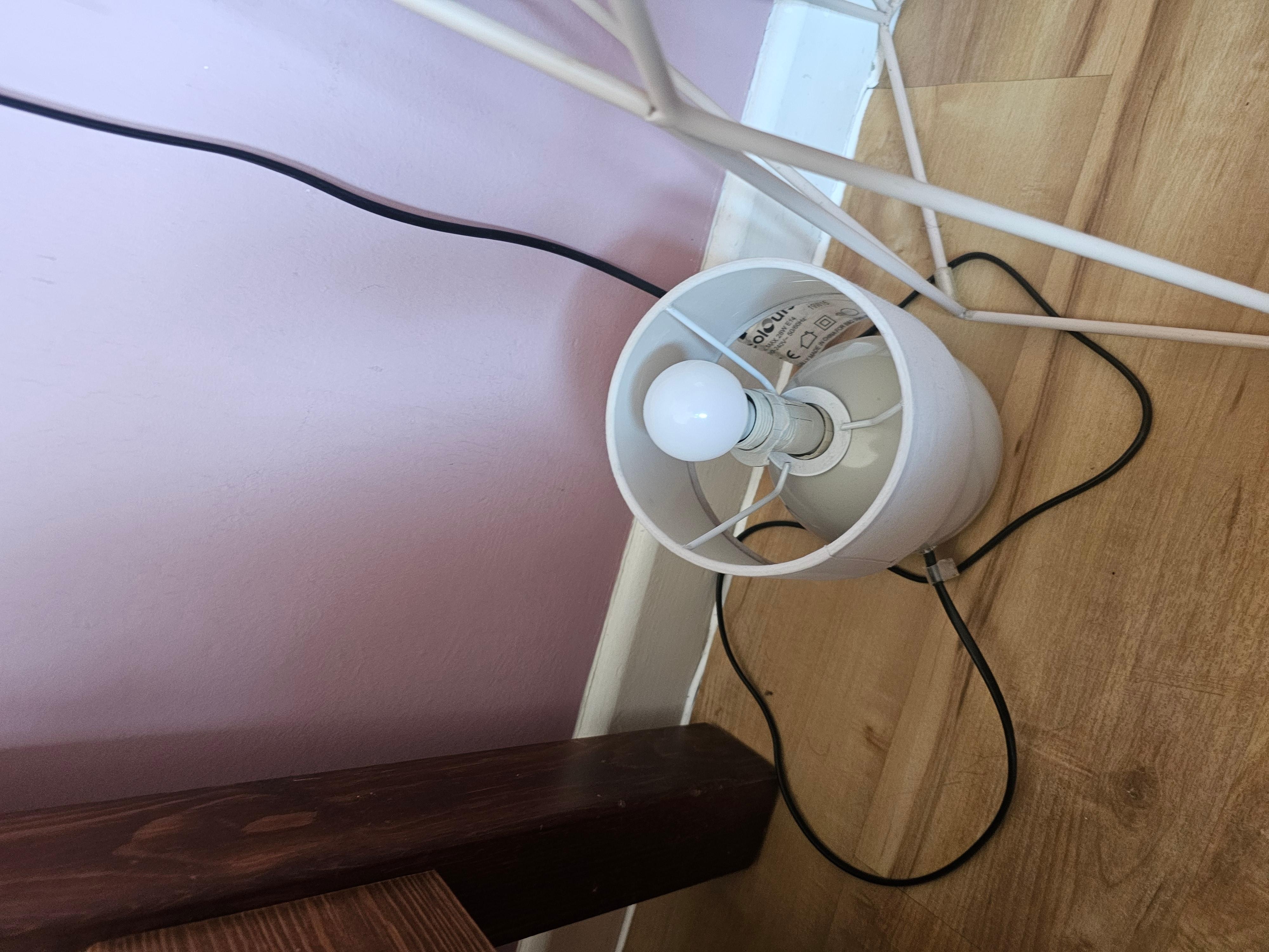 Broken lamp