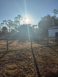 Horse Farm Sunrise