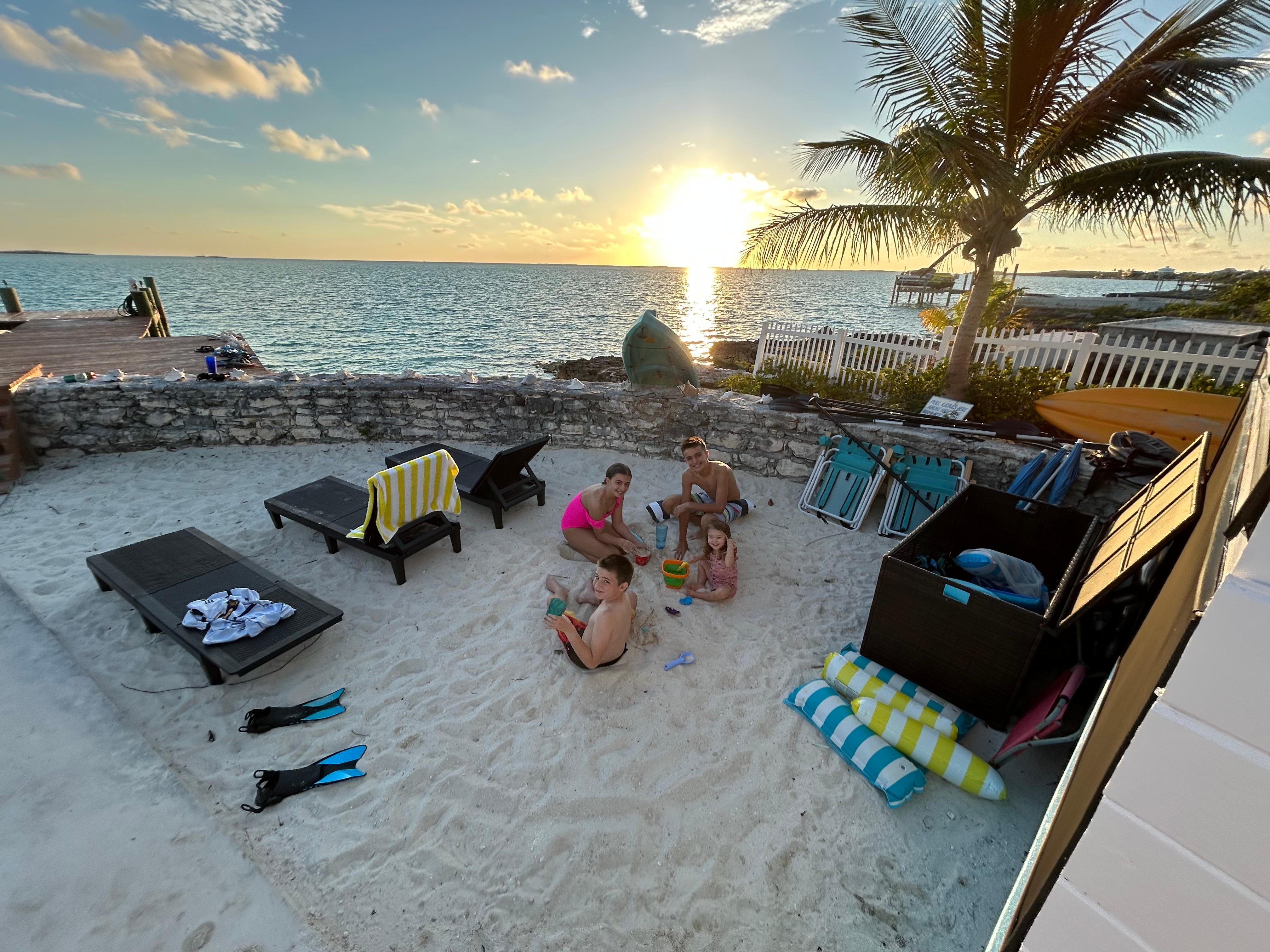 Plenty of areas to relax and play