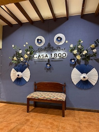 Reception and entrance