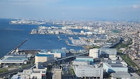 View from my room on the 40th floor.