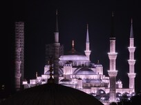 Night view from rooftop