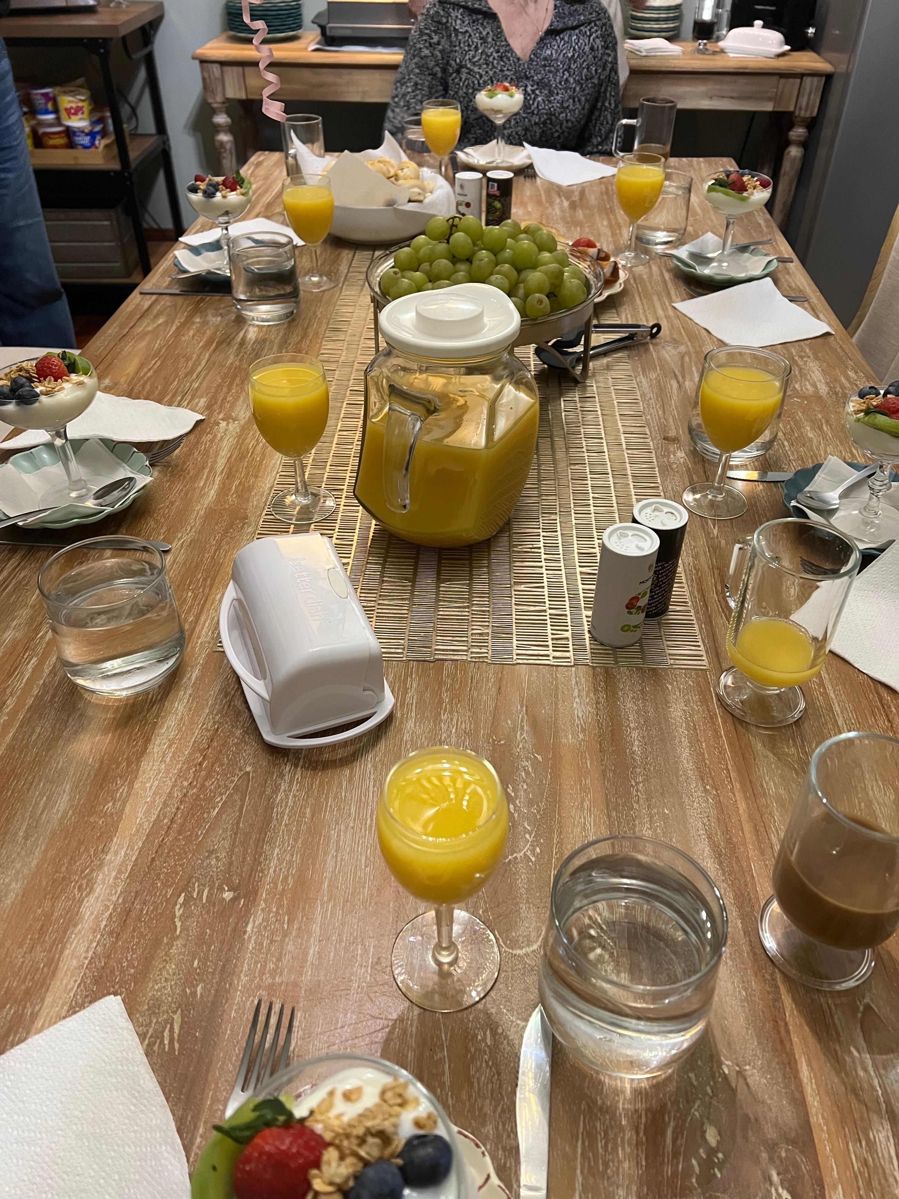 Delicious breakfast!