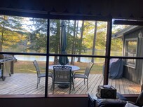 The beautiful window in the living room!