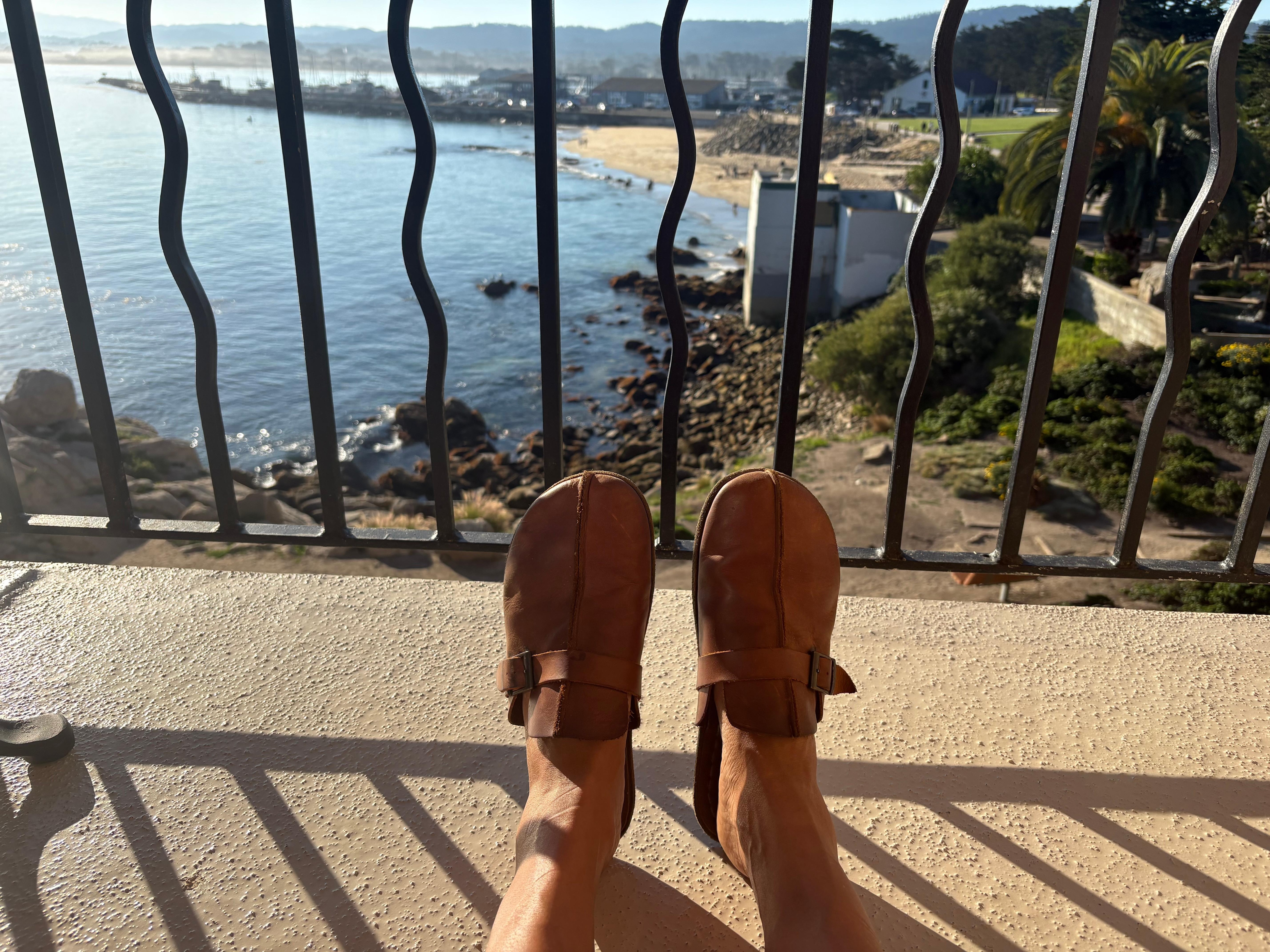 Sitting on balcony room 309