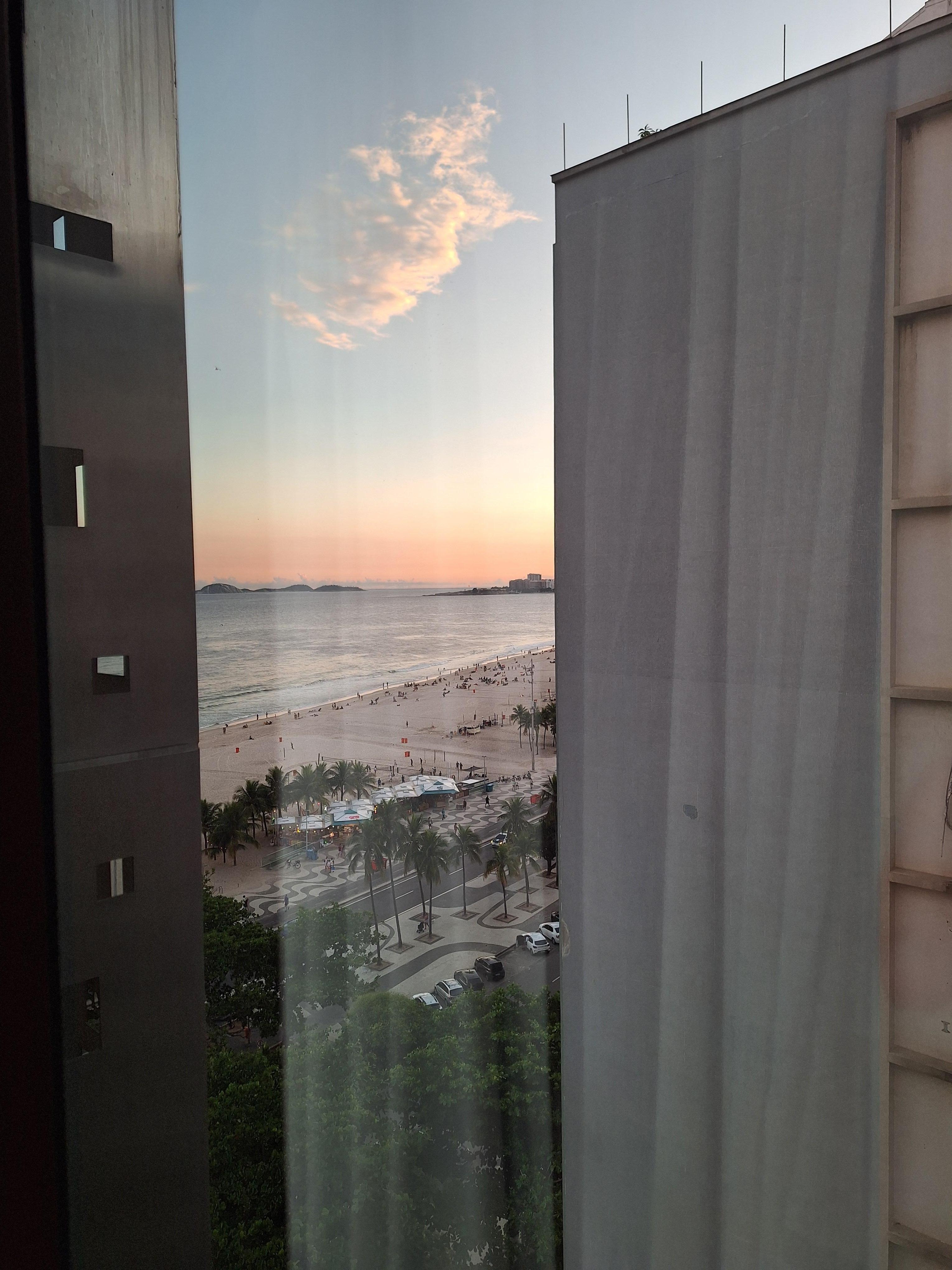 Photo from wide room window.