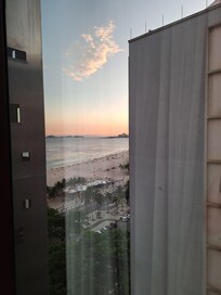 Photo from wide room window.