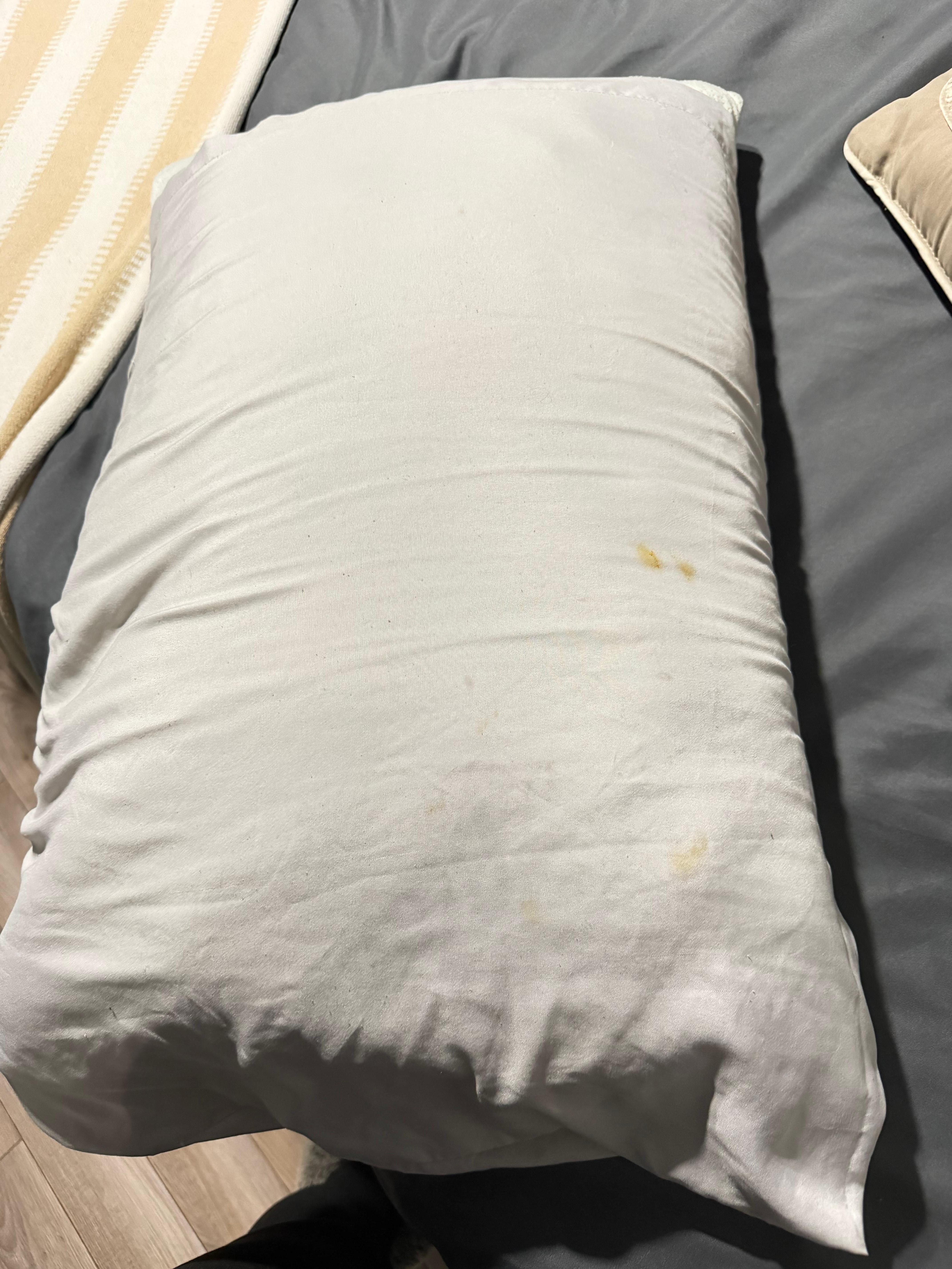 Dirty pillow cases