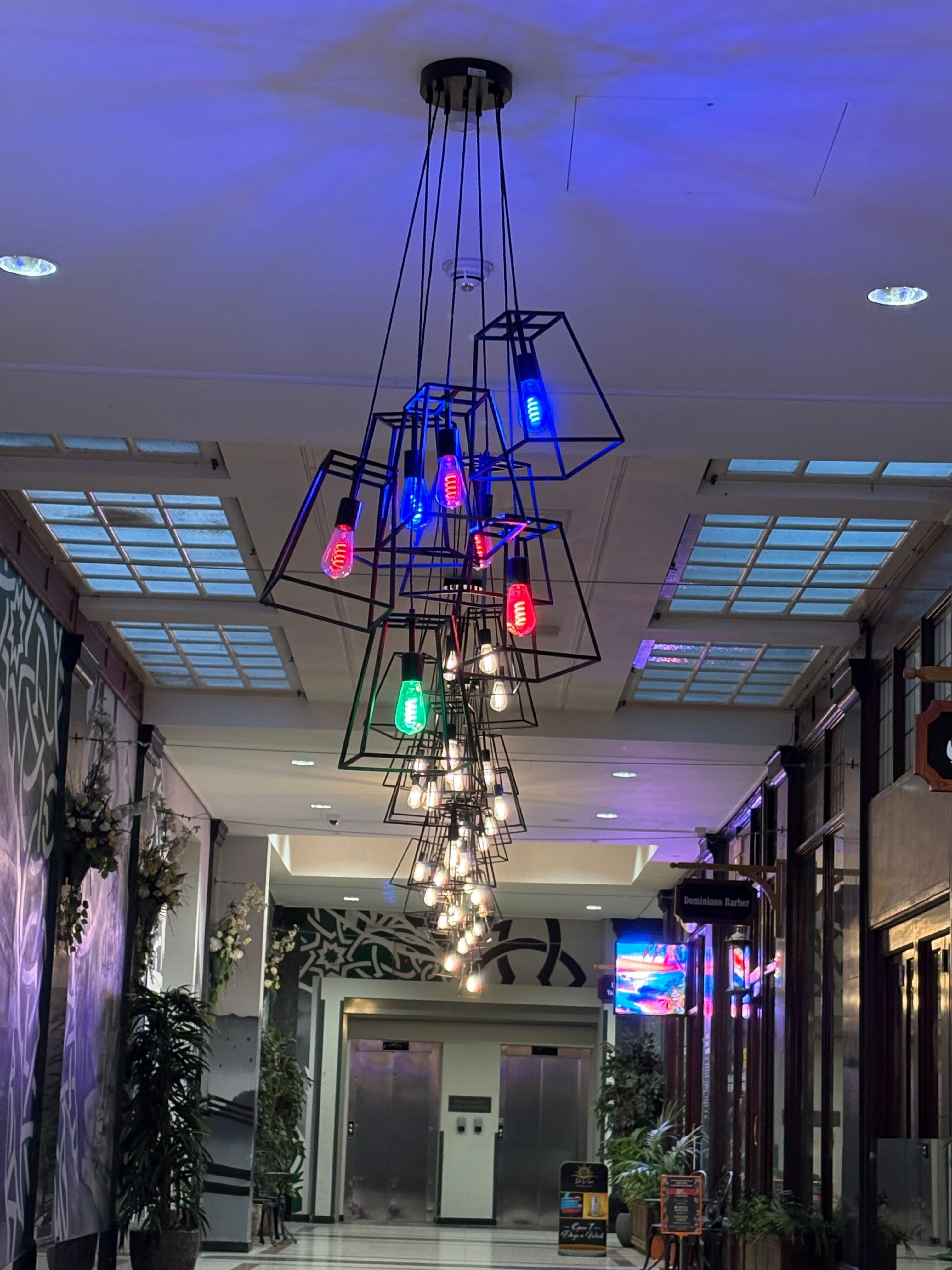 The lights! 