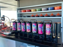 Waffle station