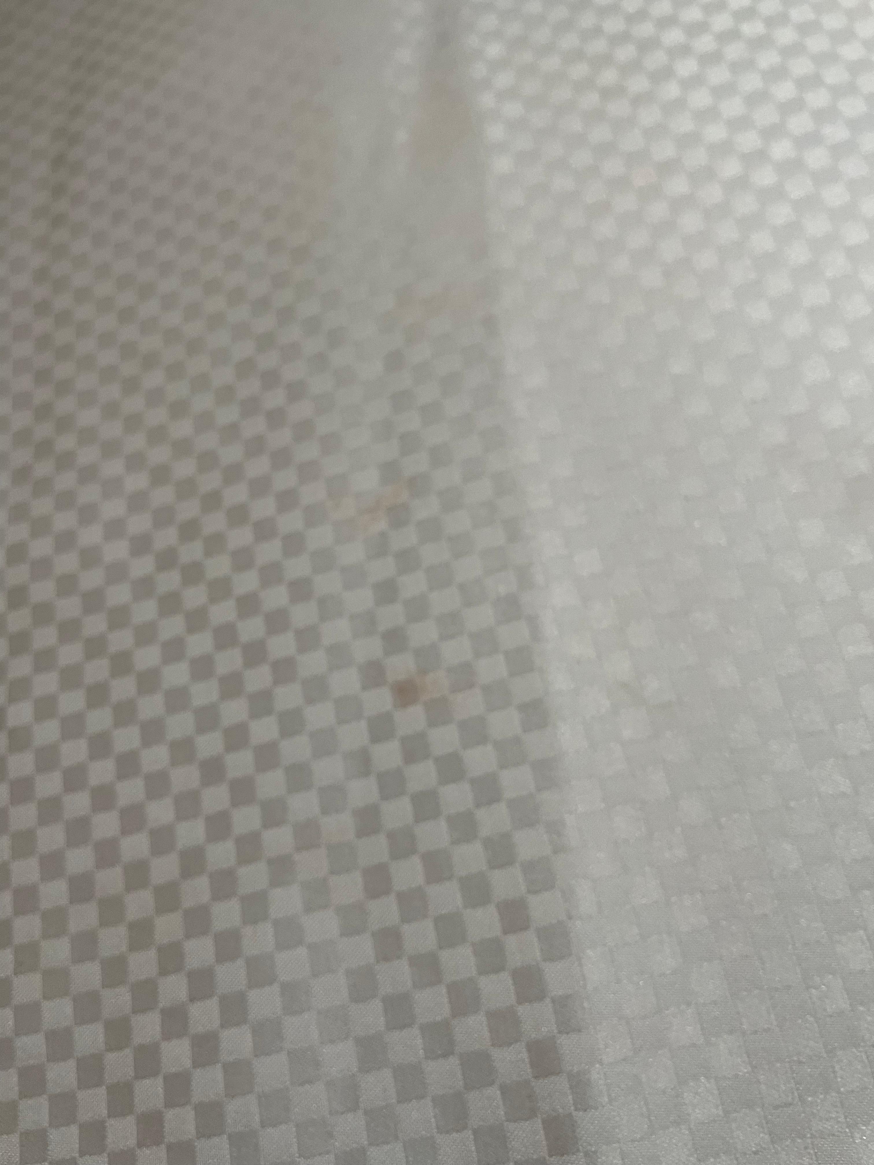 Dirty bed linen