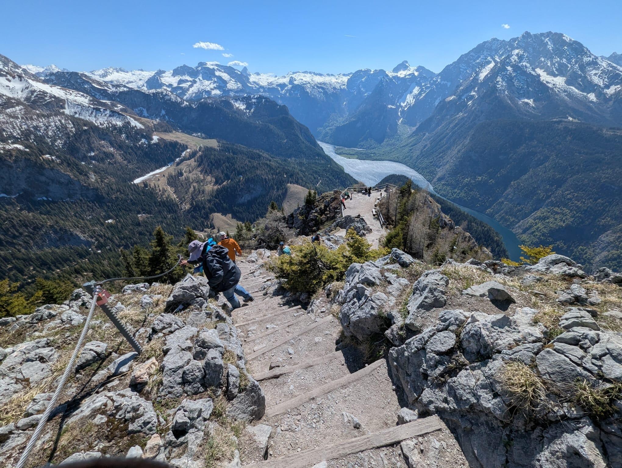 On top of Jenner mountain