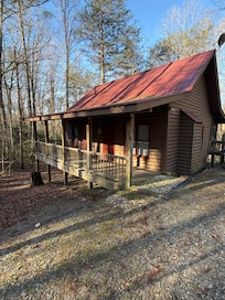 This was the front as you pull in