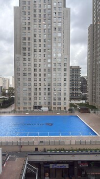 Uitzicht vanuit de 5de etage