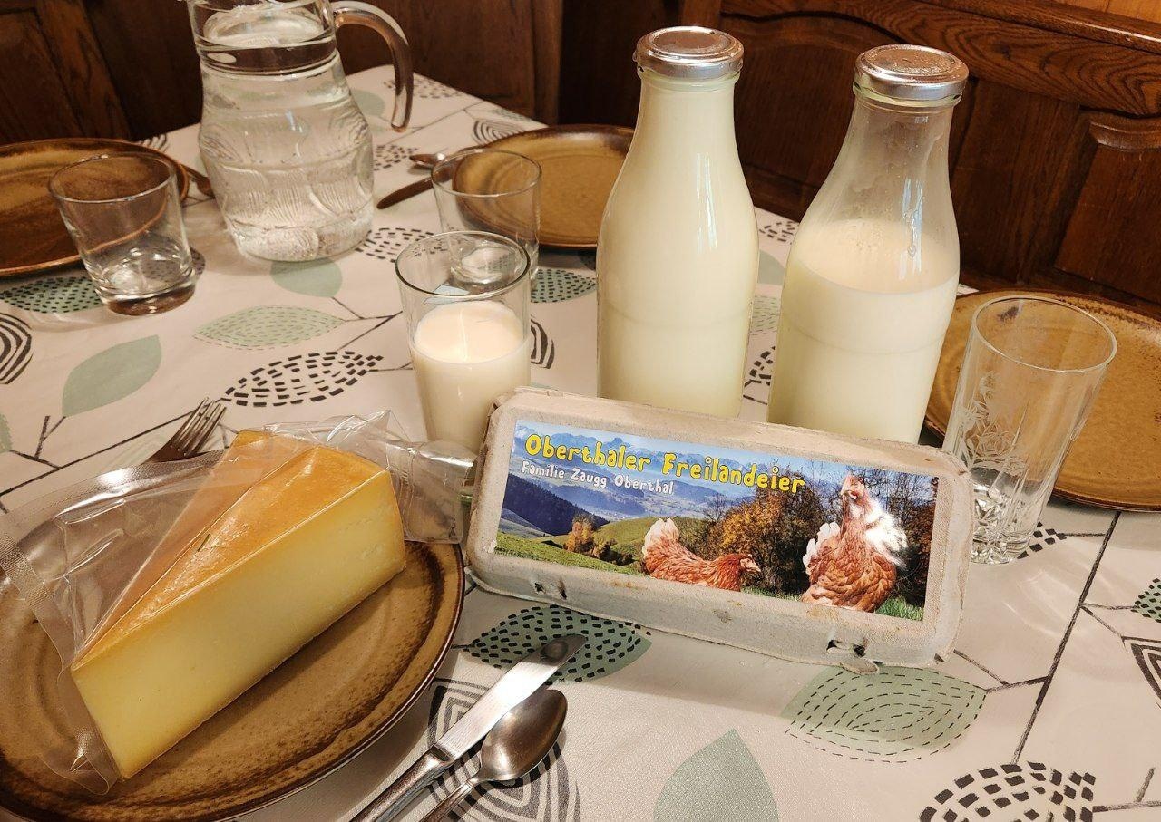 Groceries purchsed from host