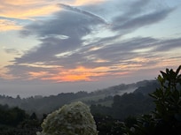 Sunrise over the Blue Ridge Mountains