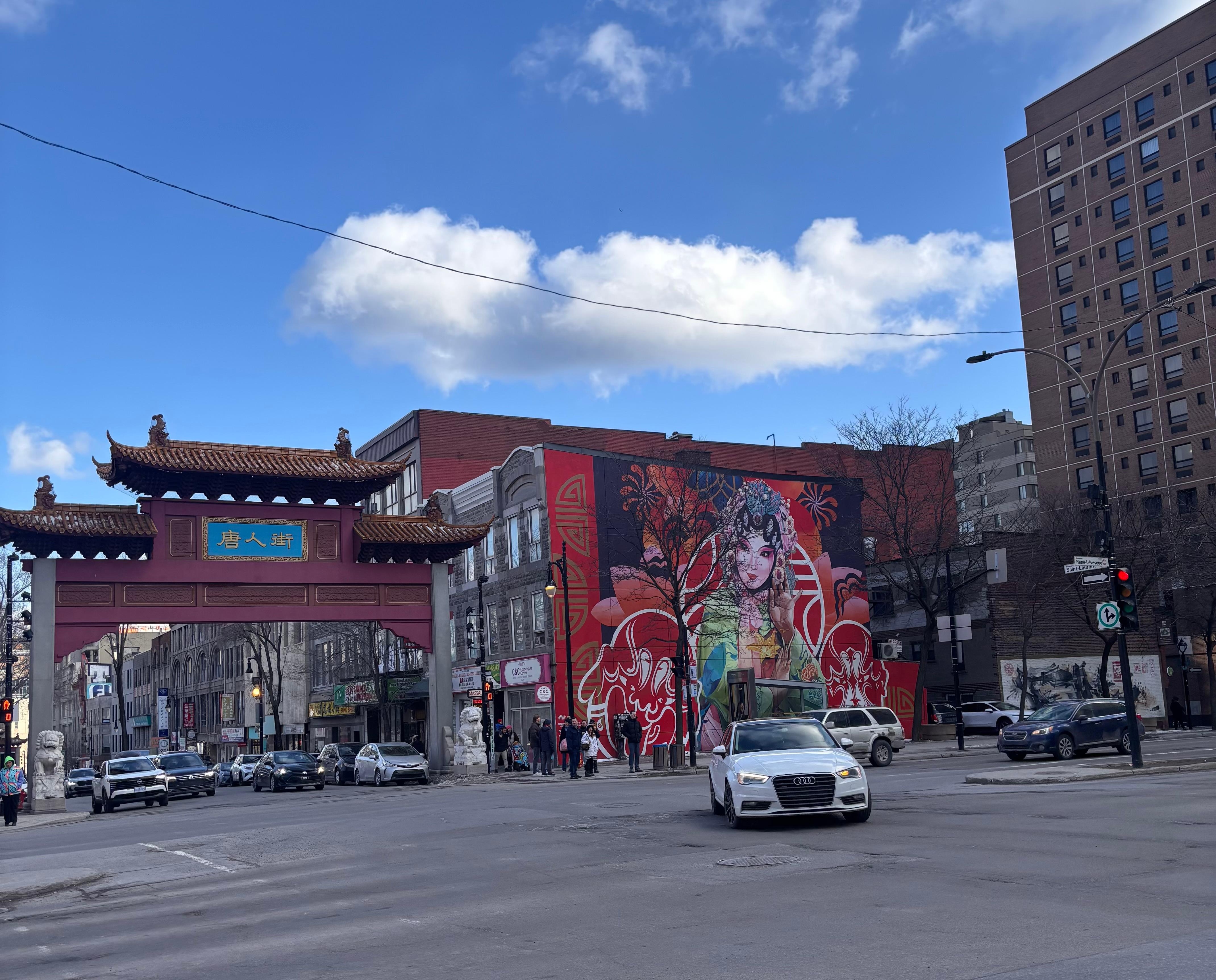 View from the window’s room, Chinatown is just few steps away 
