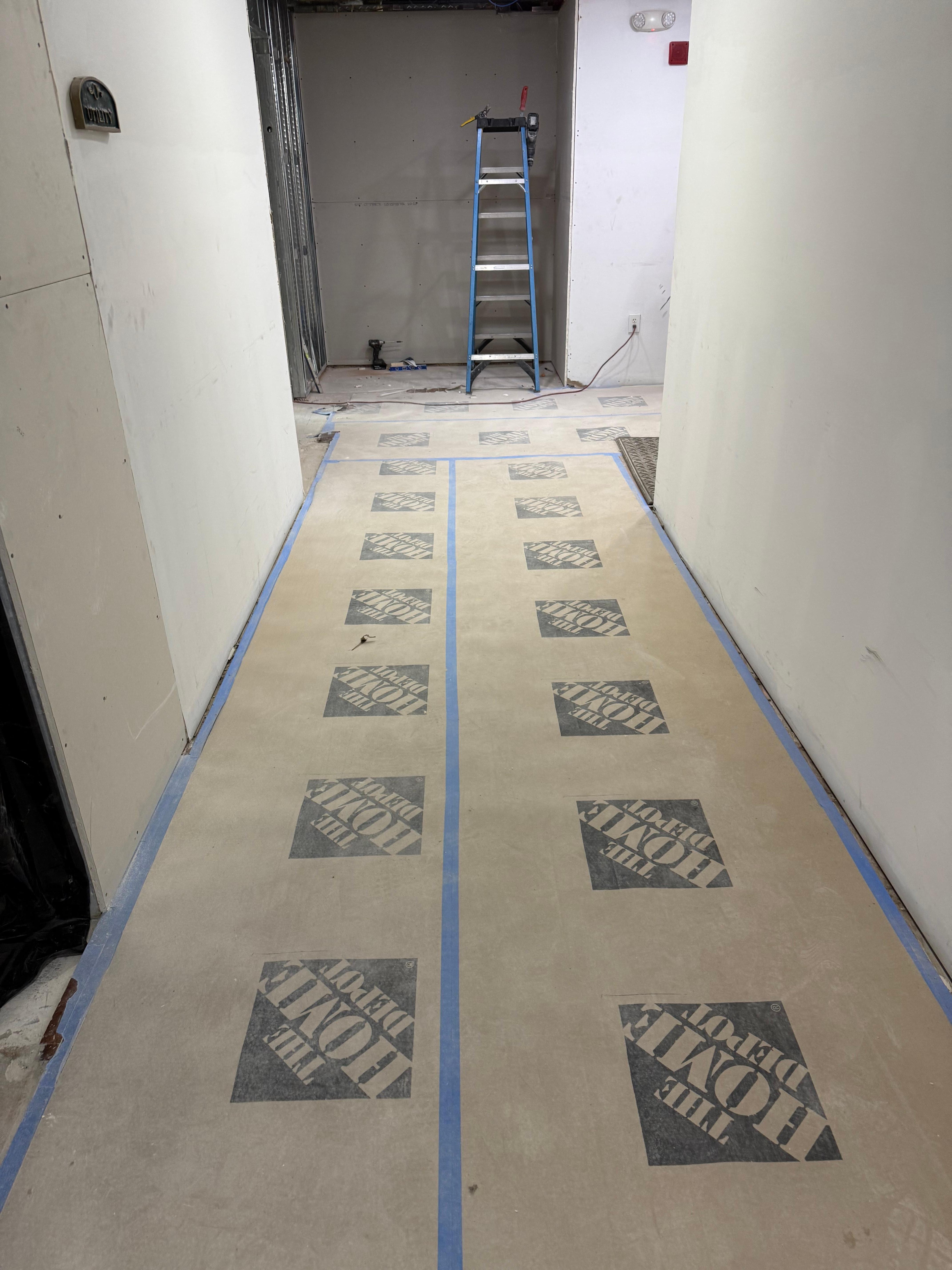 hallway on third floor 