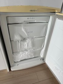 Freezer frozen over