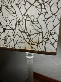 Dirty lampshade
