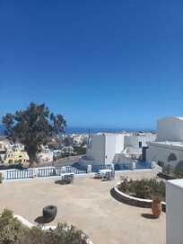 Vu de notre chambre avec balcon