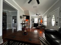 Front entry and living/sitting room.
