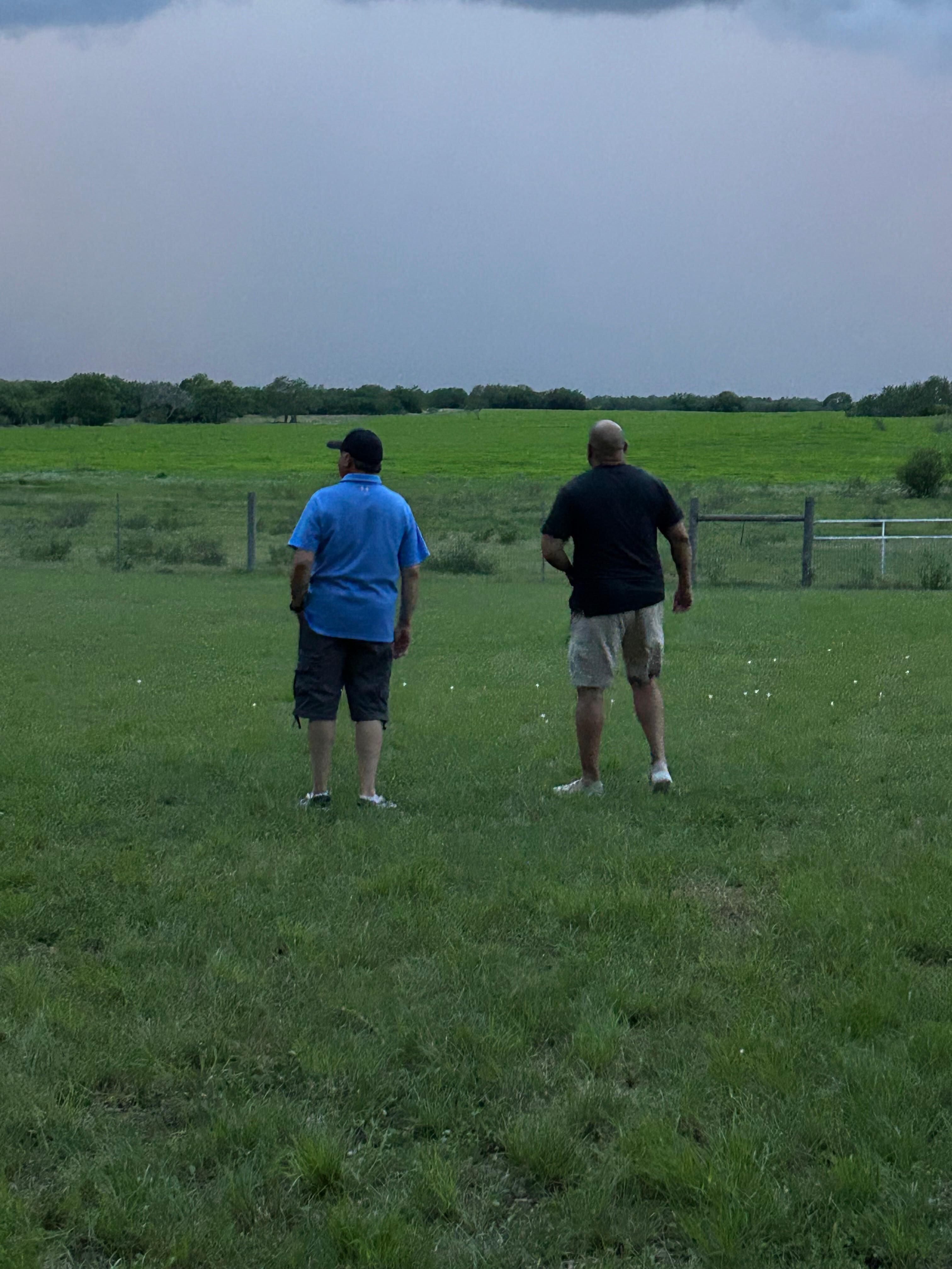 Brothers spending some quiet time together. 