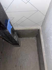 Bathroom floor