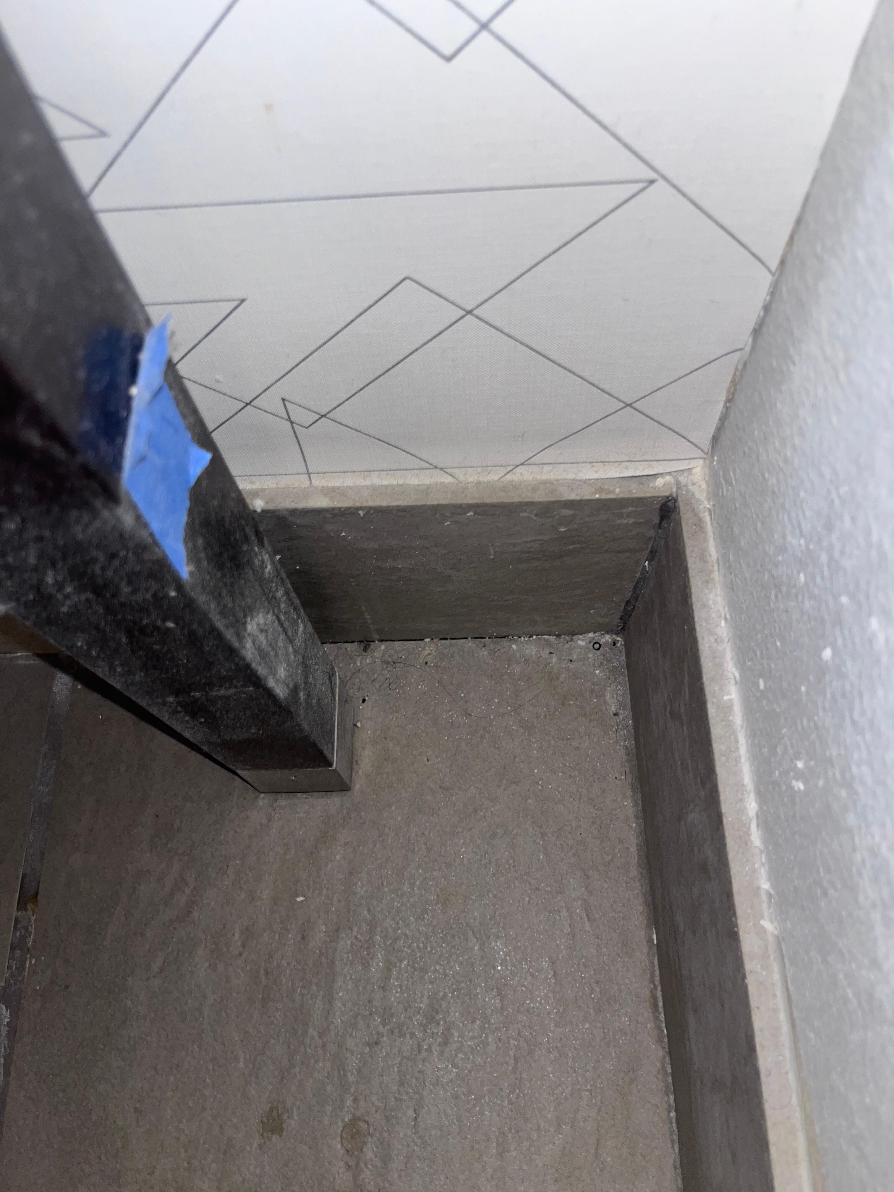 Bathroom floor