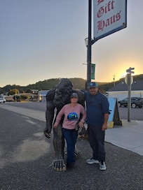 Met the local Big foot.