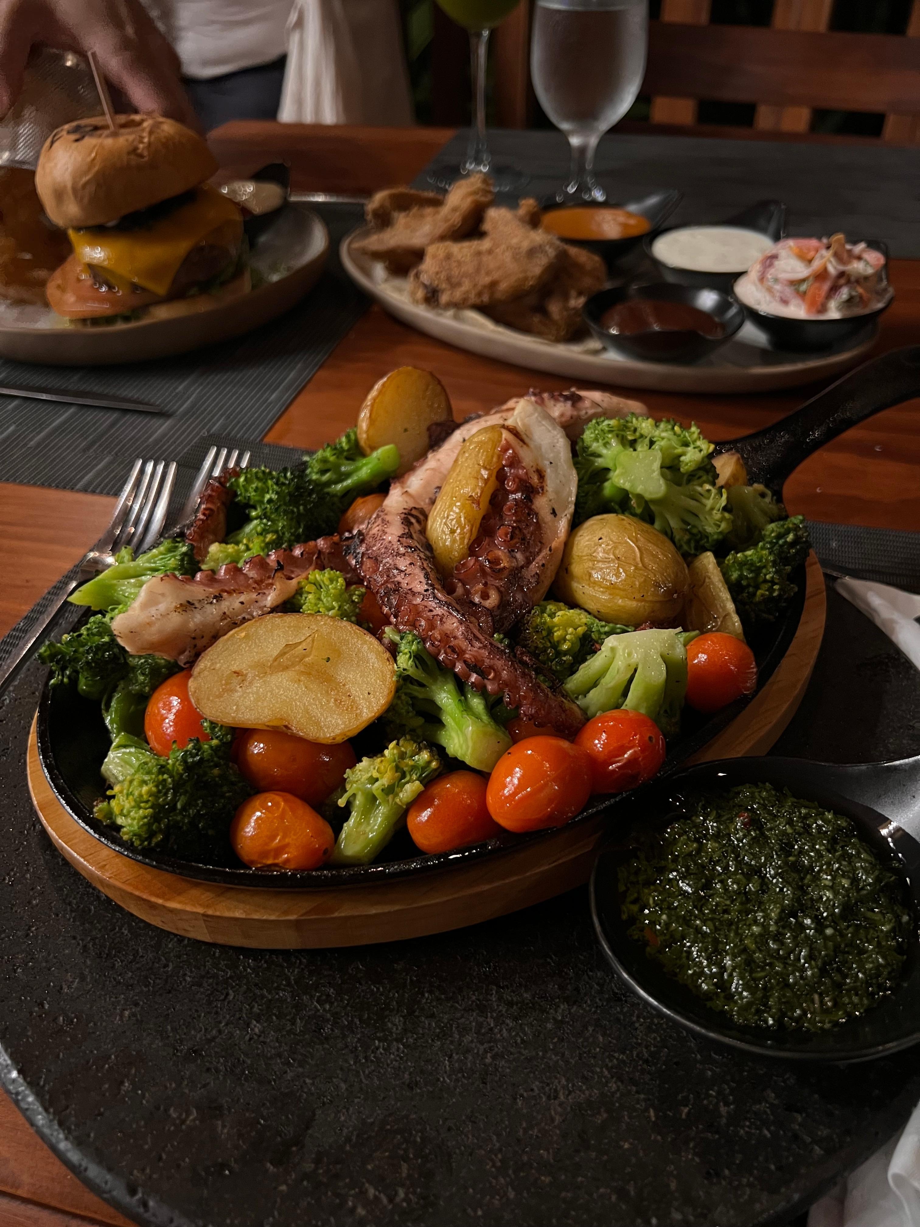 The food from their restaurant 10/10