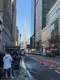 This is the main entrance to the Manhattan Center that’s around the building the Even Hotel faces the back of.