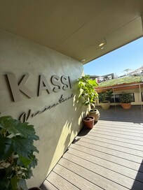 Entry to the rooftop bar