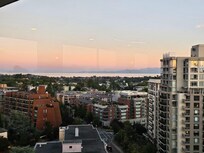 The view from the restaurant & bar (bar side) on the top floor.