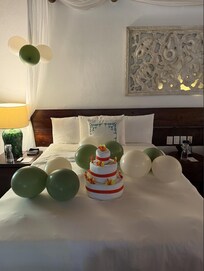 Nice birthday gesture. No cake or song. :)