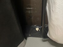 Broken sofa bed frame